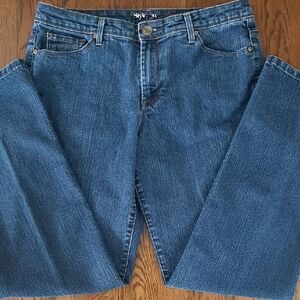 Style & Co. Women's 12 Straight Leg Denim Blue Jeans